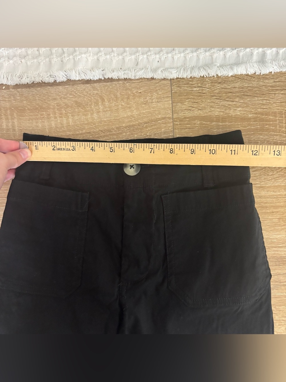 Anthropologie The Colette Pant By Maeve Black Size 23P - Picture 5 of 10